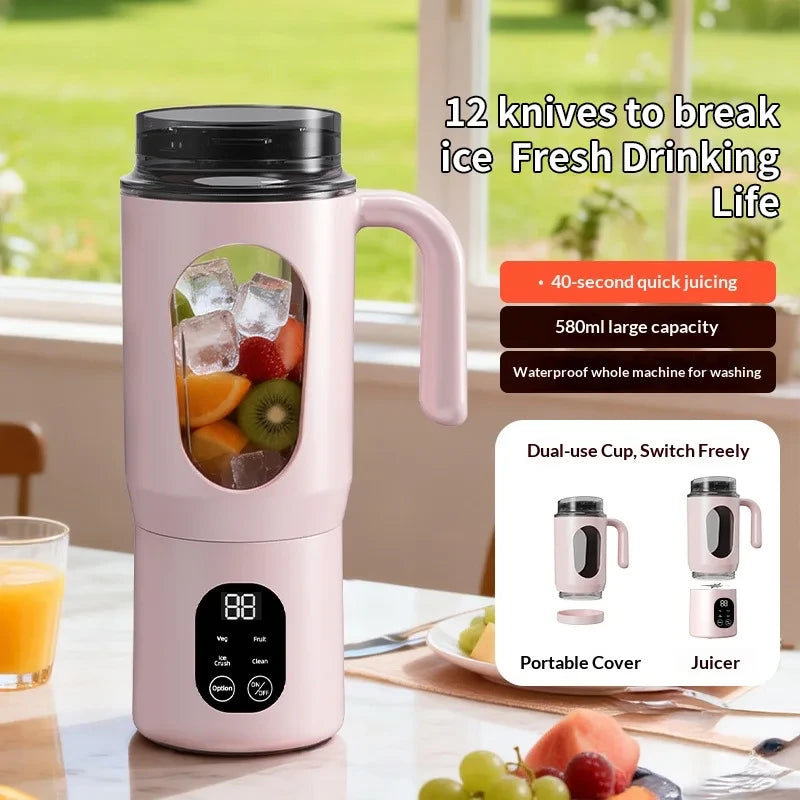 Portable Blender Bottle for Shakes