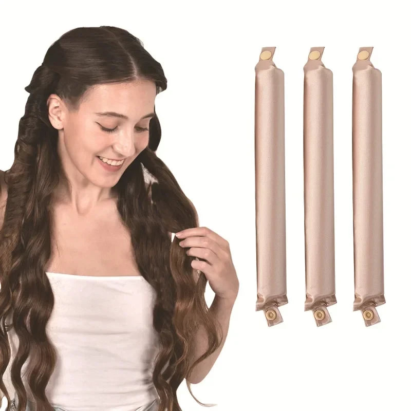 Satin Heatless Hair Curler