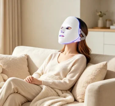 7 Color LED Light Therapy Face Mask
