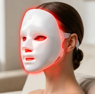 7 Color LED Light Therapy Face Mask