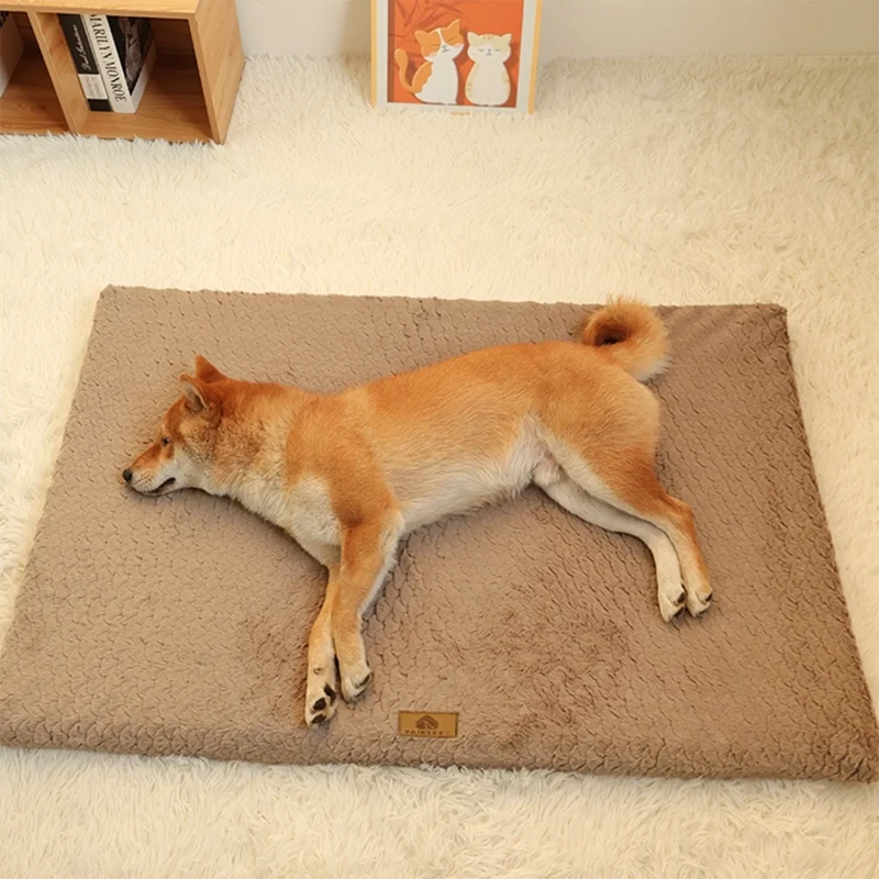 Faux Fur comfy dog bed
