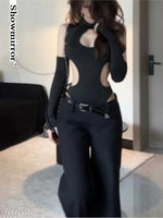 Gothic Off Shoulder Bodysuit