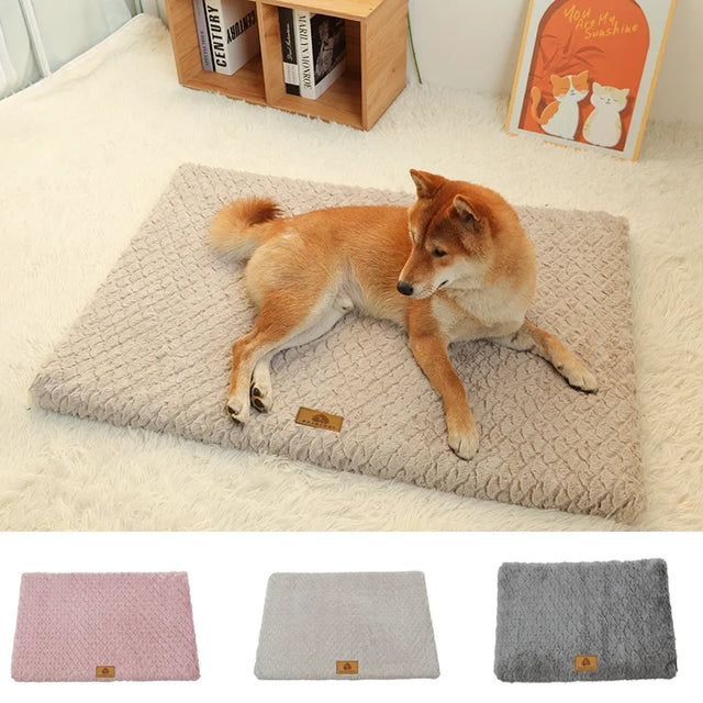 Faux Fur comfy dog bed