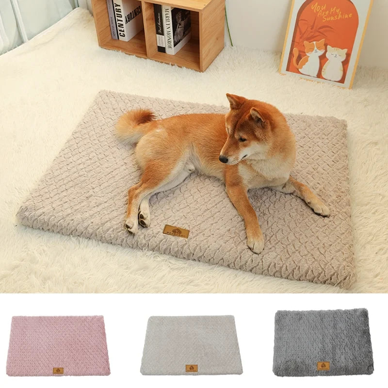 Faux Fur comfy dog bed