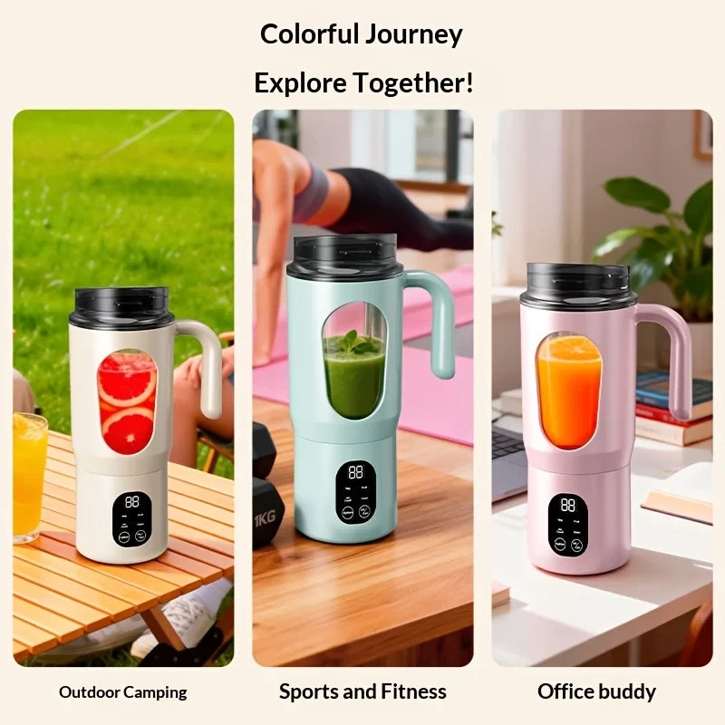Portable Blender Bottle for Shakes