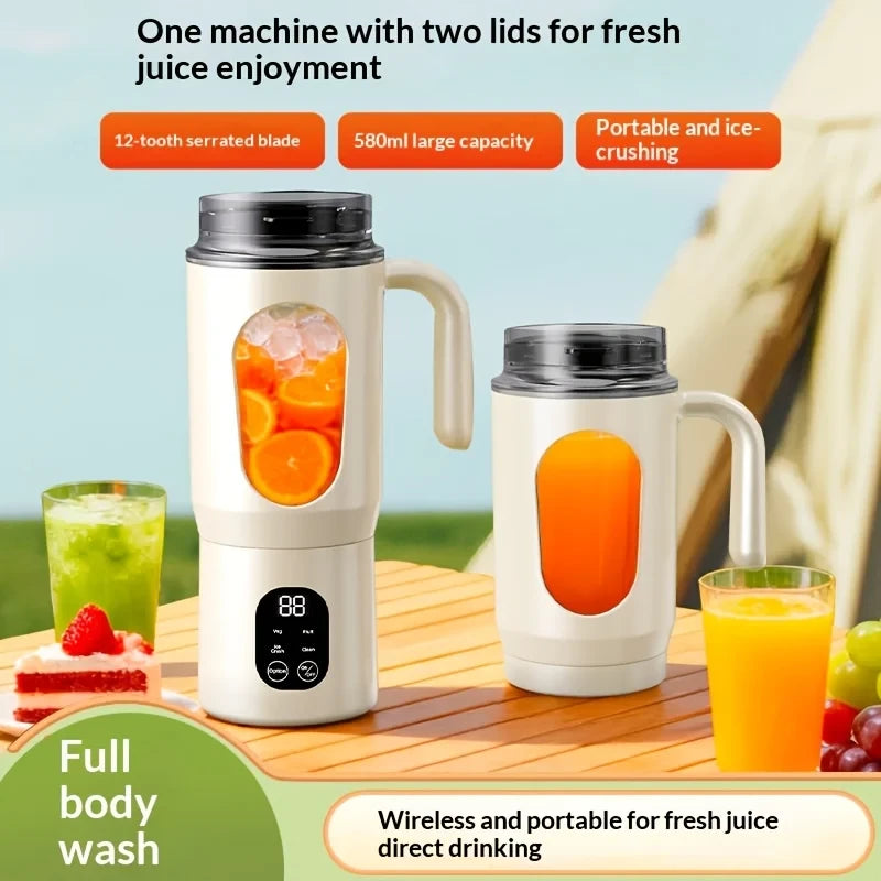 Portable Blender Bottle for Shakes
