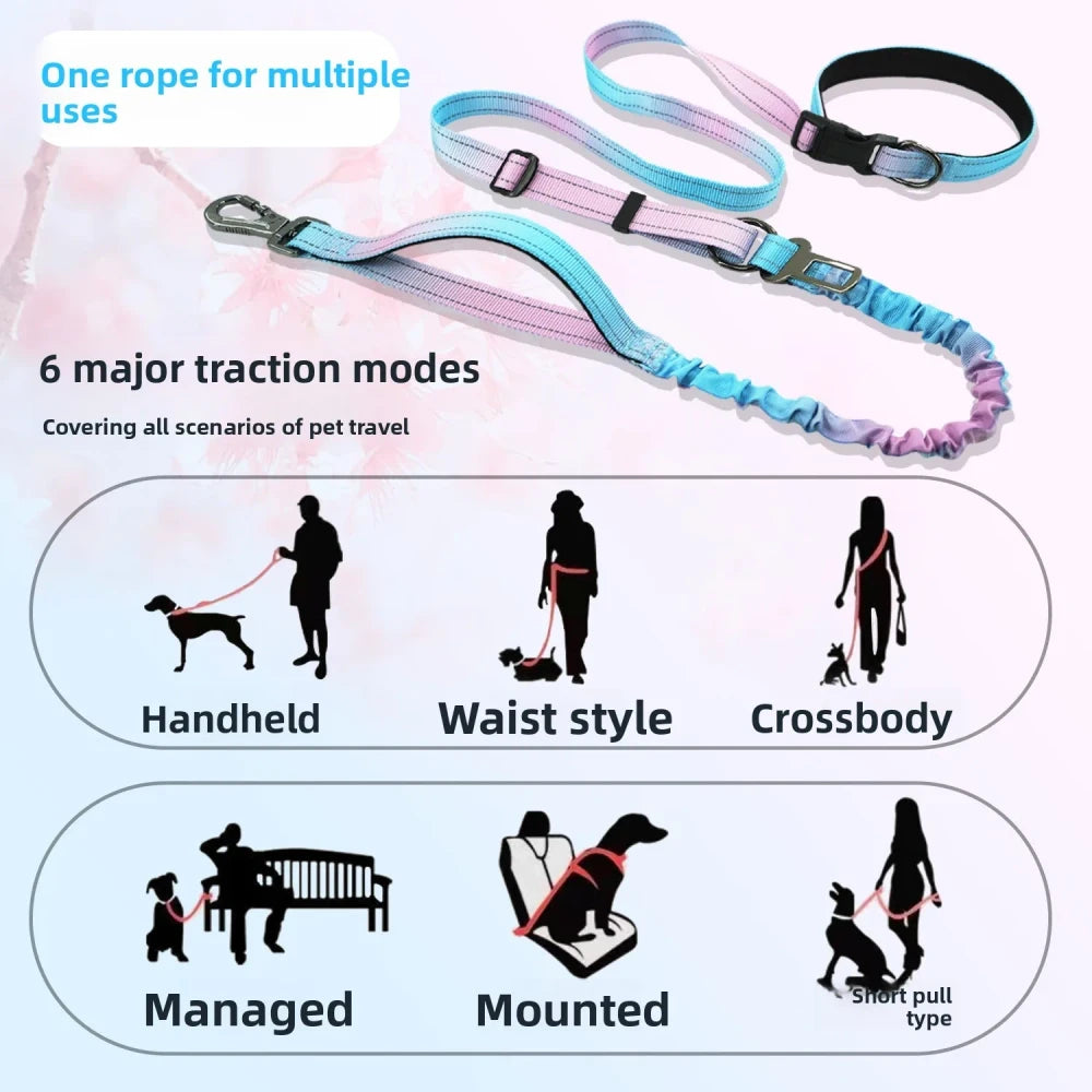 Hands Free Running Dog Leash