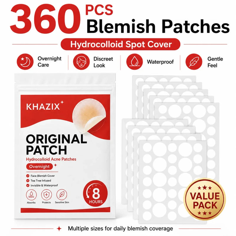 Invisible Hydrocolloid Pimple Patches