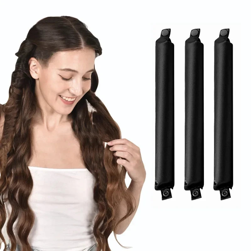 Satin Heatless Hair Curler