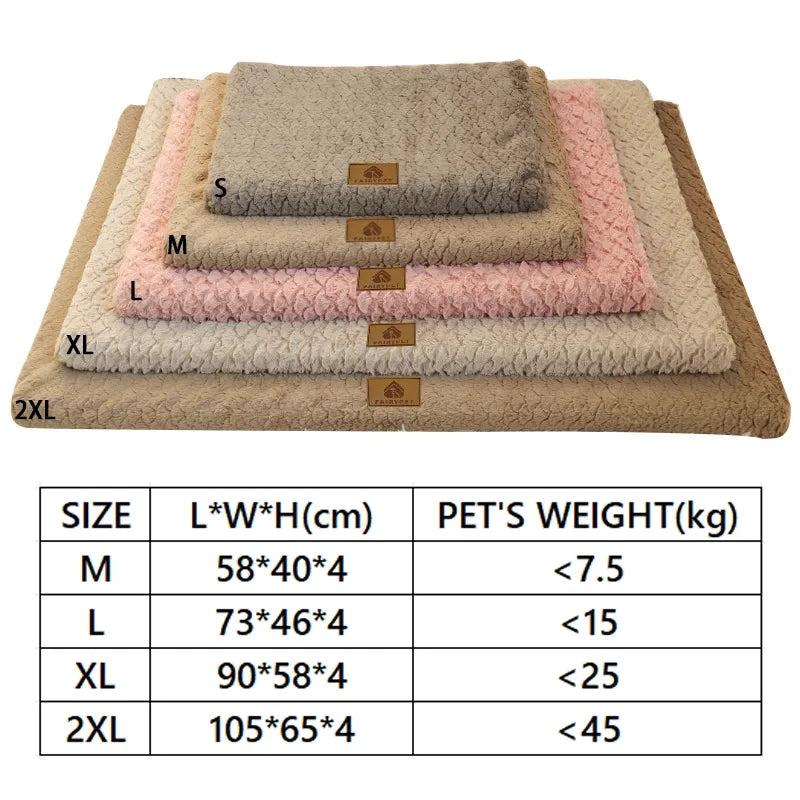 Faux Fur comfy dog bed