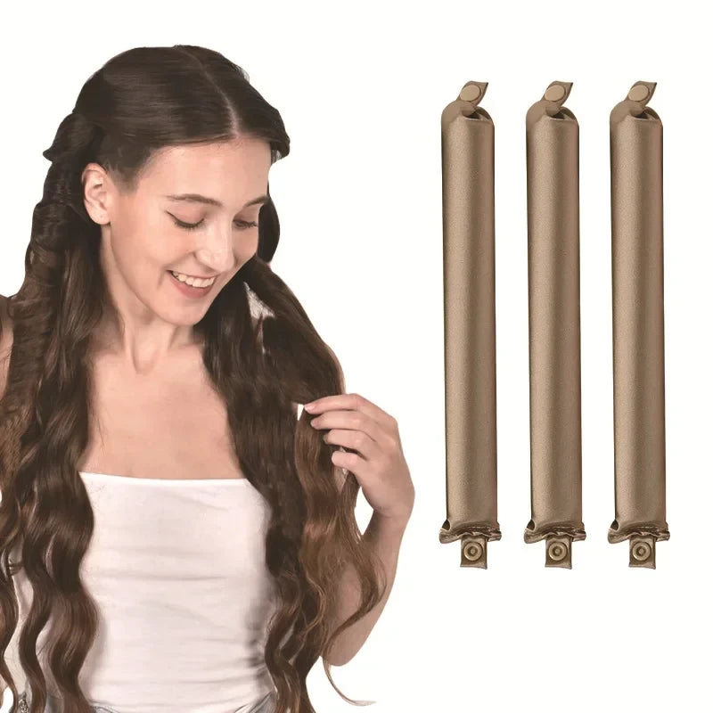 Satin Heatless Hair Curler