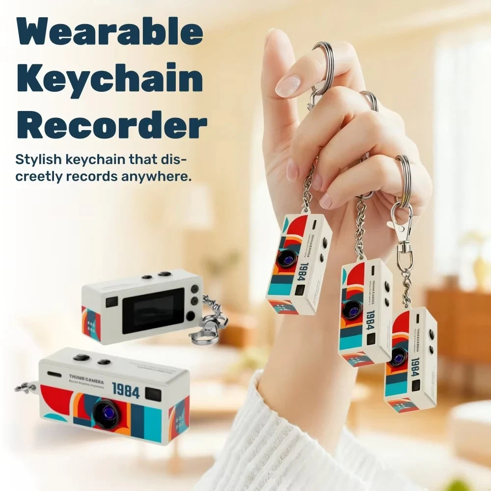 Mini Retro Keychain Digital Camera