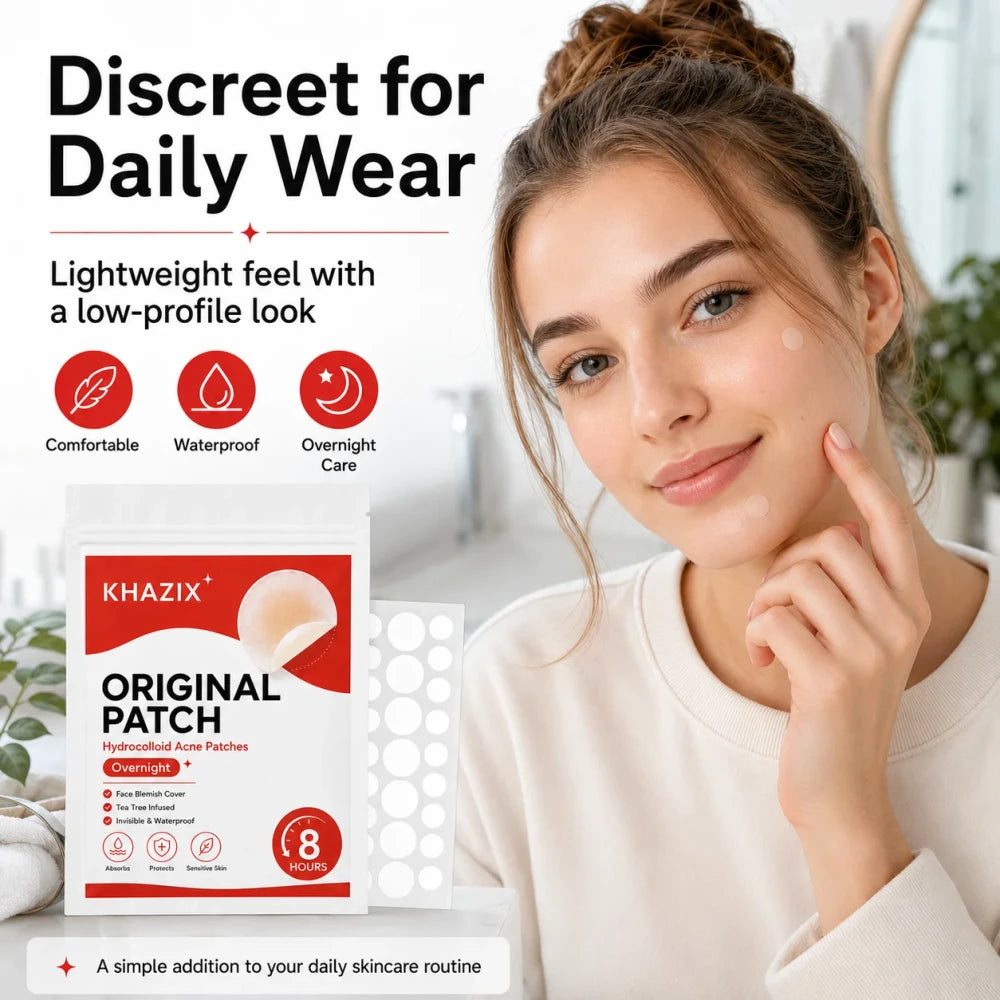 Invisible Hydrocolloid Pimple Patches